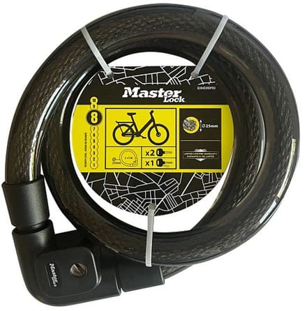 Masterlock Gevlochten staalkabel - 25mm x 1m