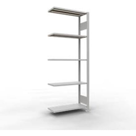 SCHULTE Lagertechnik - stapelbak met lengtebout - 2000x750x300 mm, type 150 kg