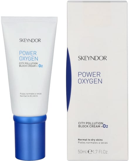 SKEYNDOR Power Oxygen Crème Barrière Pollution Urbaine + O2 (Pour peaux normales à sèches) 50ml/1.7oz white