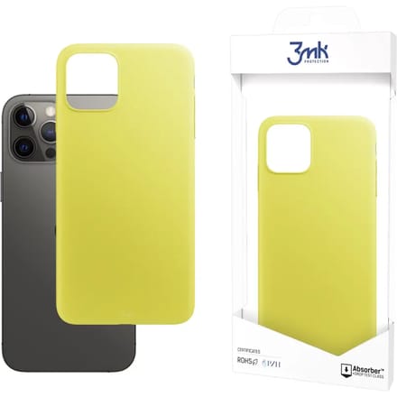 3MK Matt Case Hoesje voor Apple iPhone 12 Pro Max lime