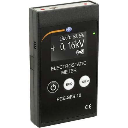 PCE Instruments Elektrostatisch meetapparaat Elektromagnetisch veld, Vochtigheid, Temperatuur
