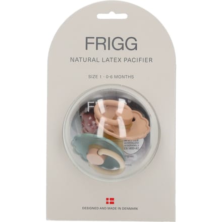Frigg Daisy Fopspeen - 0-6 mnd (2 stuks) - Blooming R.Gold/Willow