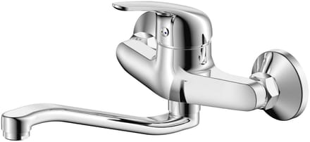 ALONI Pure keukenkraan – wandmontage – chroom