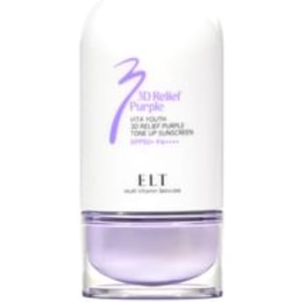 ELT COSMETICS - Vita Youth 3D Relief Purple Tone Up Sunscreen 50ml