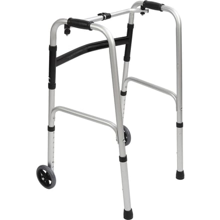 Opvouwbare rollator Professioneel 8 snelheden Hoogte verstelbaar Lichtgewicht Aluminiumlegering Standaard gray