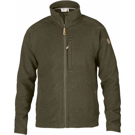 Fjallraven buck fleece - dark olive - m