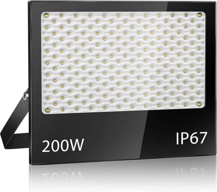 Krachtige 200W LED Buitenlamp Schijnwerper IP67 Waterdicht Daglicht Wit