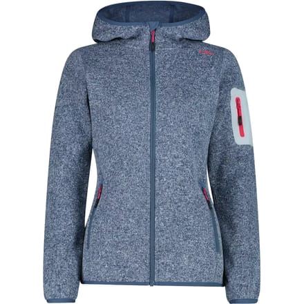 Dikke gebreide hoodie dames CMP Knit-Tech