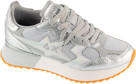 SUN68 Stargirl, Vrouwen, Zilver, Sneakers, maat: 39