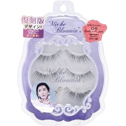 Miche Bloomin' - Eyelash Original Line 06 Girly Flair 3 pairs