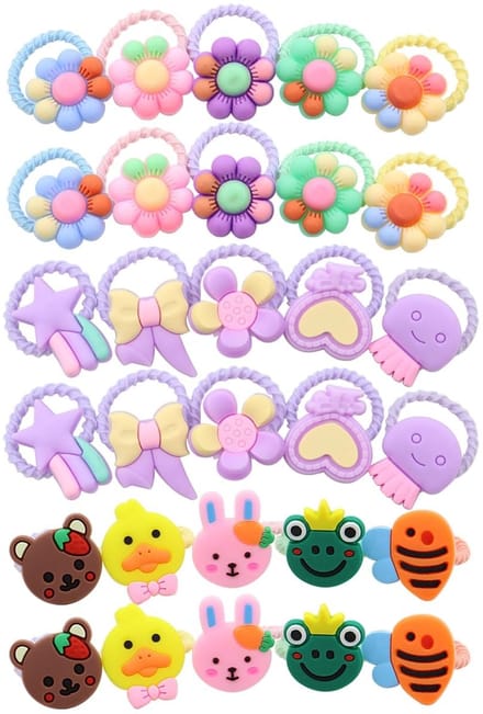 Dailygoods - 30 Stuks Kleurrijke Haaraccessoires voor Meisjes