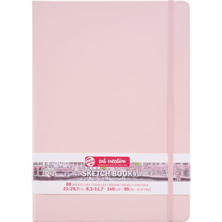 Talens Art Creation Schetsboek Pastel Roze 21 x 29.7 cm 140 g 80 Vellen