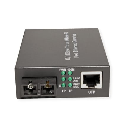 VALUE Fast Ethernet Converter, RJ45 - SC