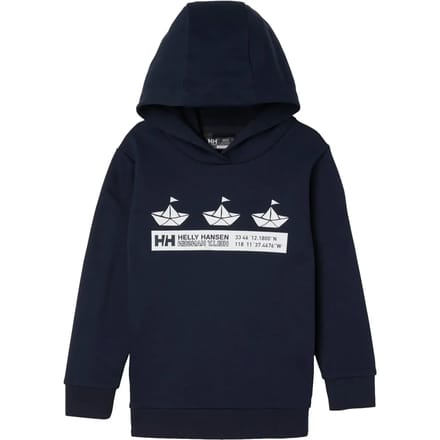 Helly Hansen Graphic K Sweatshirt Met Rits Blauw 24 Months Kinderen