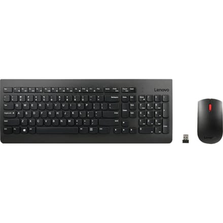 Lenovo 510 - keyboard and mouse set - US - black - Keyboard and mouse set - Engels (US international) - Zwart