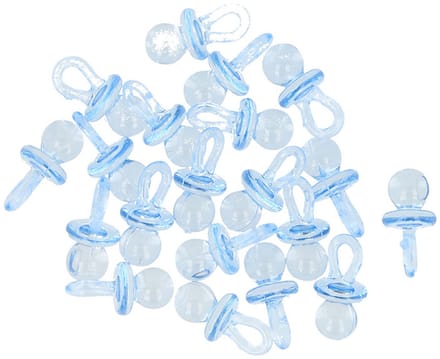 20 fopspenen blauw - 2.8 cm - Artemio
