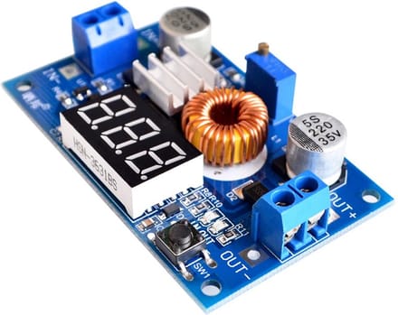 OTRONIC® 5A 75W XL4015 DC-DC Converter Verstelbare Step-Down Module met display voltmeter