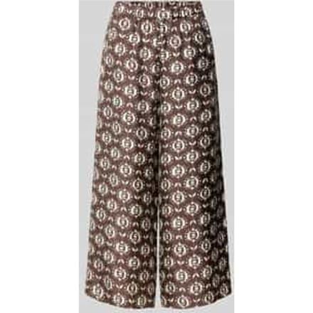 Stoffen broek van pure zijde, model 'TORTONA'