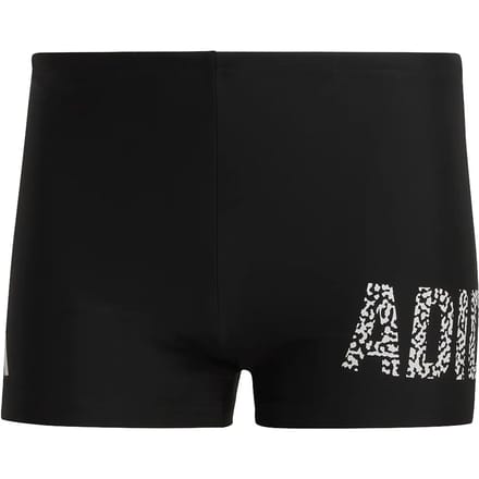 adidas Performance Wording Zwemboxer - Heren - Zwart - M/L