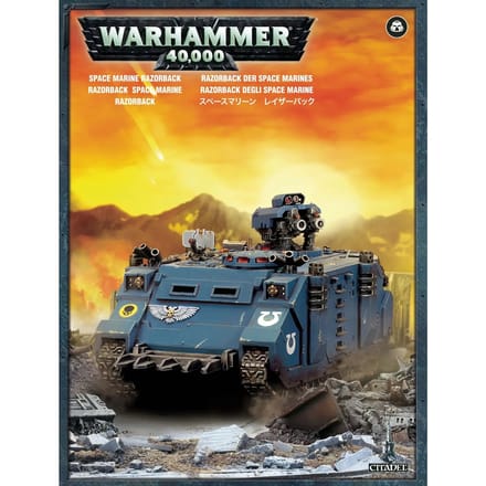 Figurine Games Workshop Warhammer 40k - Space Marine Rhino / Razorback