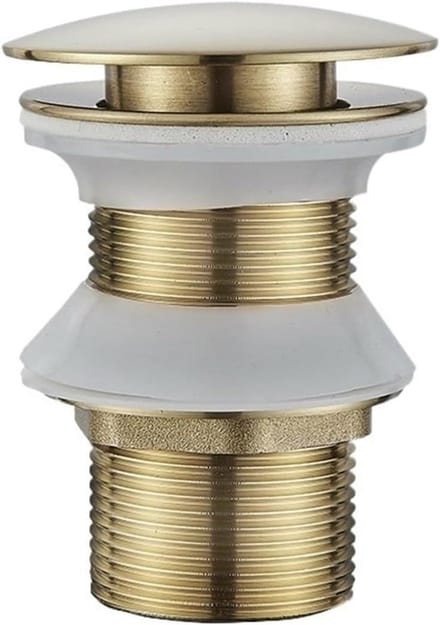 Afvoerplug - Wastafelstop Klik - Keuken Badkamer - Efficiënte Waterafvoer - Universele Maat - Chroom
