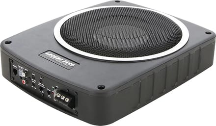 GroundZero GZCS SW-1000A - Autosubwoofer - 25 cm - Actieve Subwoofer Auto - Underseat - 210W