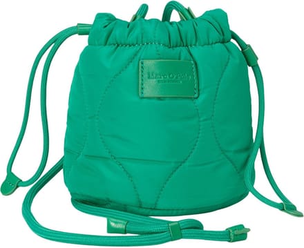 Marc O'Polo Schoudertas Mory Crossbody Bag Shiny Emerald Groene