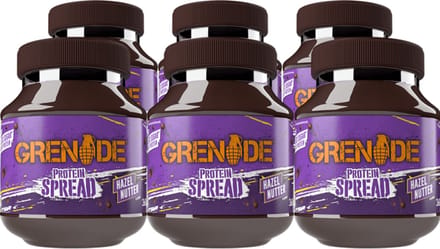 Grenade Protein Spread (6x360g) Hazel Nutter - Functionele voeding - Eiwitpasta's