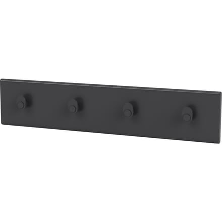 Montana Hakenlijst met 4 haken - Anthracite