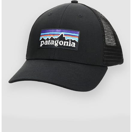 Patagonia P-6 Logo Lopro Trucker Cap zwart