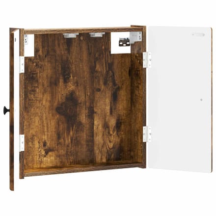 vidaXL - Dartbord - Kabinet - BREDA - Gerookt - eiken - 52,5 - x - 10,5 - x - 53,5 - cm