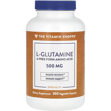 The Vitamin Shoppe, L-Glutamine, 500 mg, 300 capsules végétales