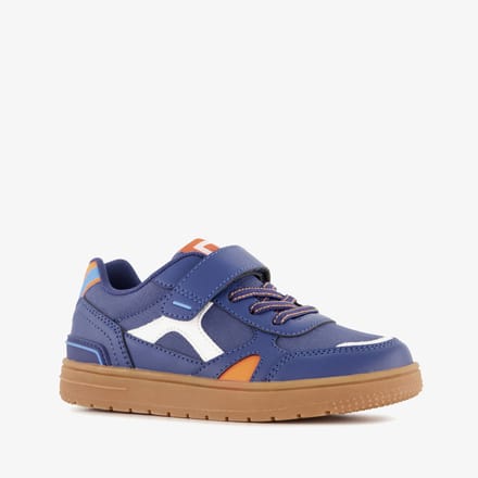 Blue Box jongens sneakers blauw oranje - Maat 35