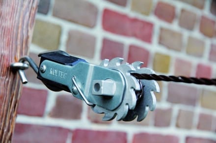 Koltec Koordspanner met RVS haak 2 stuks — koordspanner roestvrij haak, schroefoog - Koltec