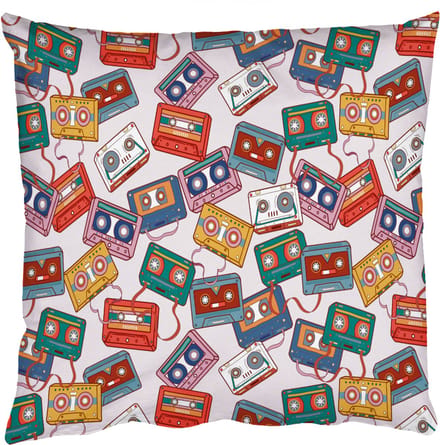 Sierkussens - Kussentjes Woonkamer - 60x60 cm - Cassette - Patroon - Roze
