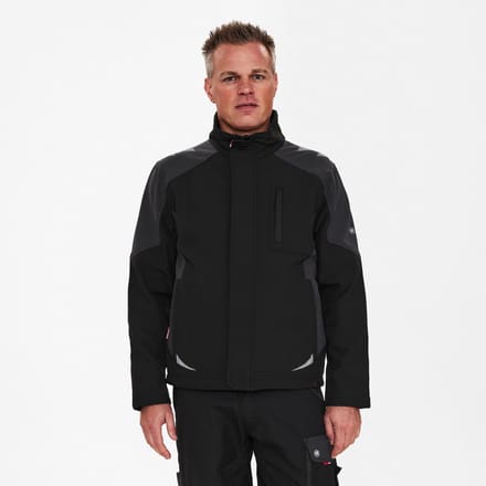 Engel Galaxy softshell jack 8810-229 - Black / Anthracite Grey - 6XL