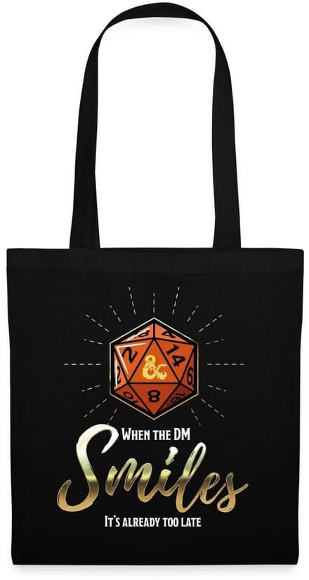 Dungeons And Dragons When Dungeon Master Smiles Tas Van Stof Schoudertas