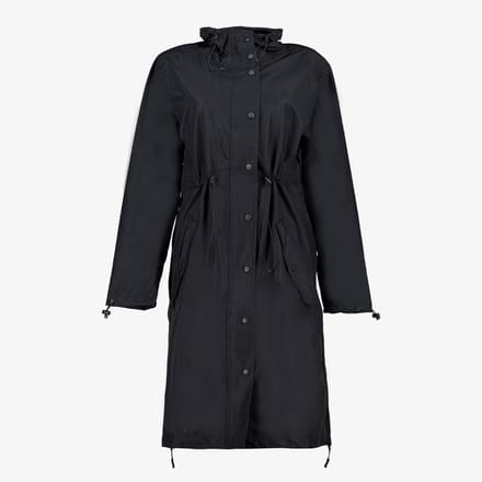 Mountain Peak 2 in 1 dames parka regenjas - Zwart - Maat M