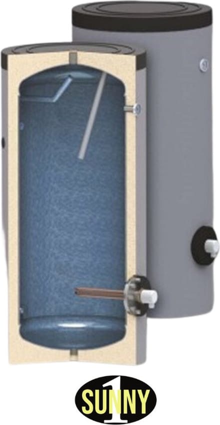 Geëmailleerde boiler voor sanitair warm water 400L