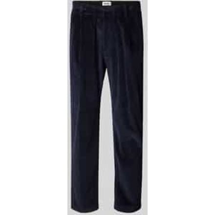 Regular fit corduroy broek met achterzakken, model 'CHASY'