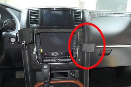 Autohouder - Brodit Proclip Nissan Patrol 22-24 Angled mount