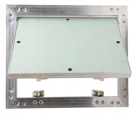 Toegangsluik 15x15 cm Aluminium met Gipsplaat