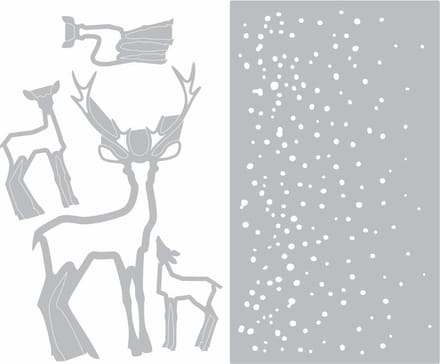 Sizzix Thinlits Snijmal - Winter Wonderland