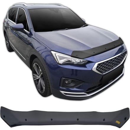 SCOUTT | Bra Capot Déflecteur Protection pour Seat Tarraco Depuis 2019, Aérodynamique, Assemblage Facile, Aucun perçage requis