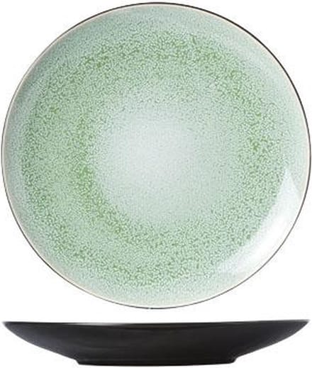 Finesse Green Dinner Plate D28cm - 4 stuks