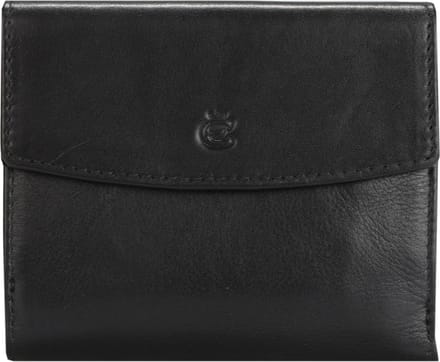 Esquire Eco Portemonnee Leer 10,5 cm - Jongens - Horizontaal - schwarz