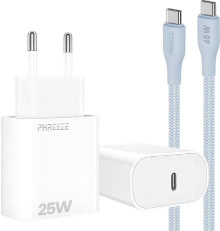 25w power adapter met usb C kabel 1m voor super fast charging s25 s24 s23 s22 s21 s10 a56 a55