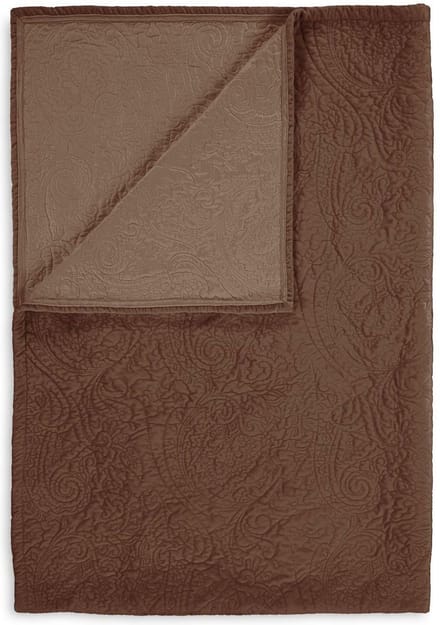 Essenza Roeby Sprei Chocolade - 220x265 cm