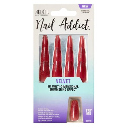 Ardell Nail Addict Velvet Celestial Thunder 1 st