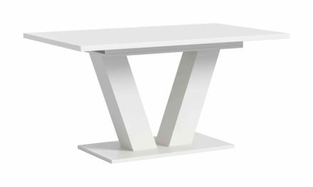 Motion eettafel V uitschuifbaar wit NB wit NB - 90x150x76cm